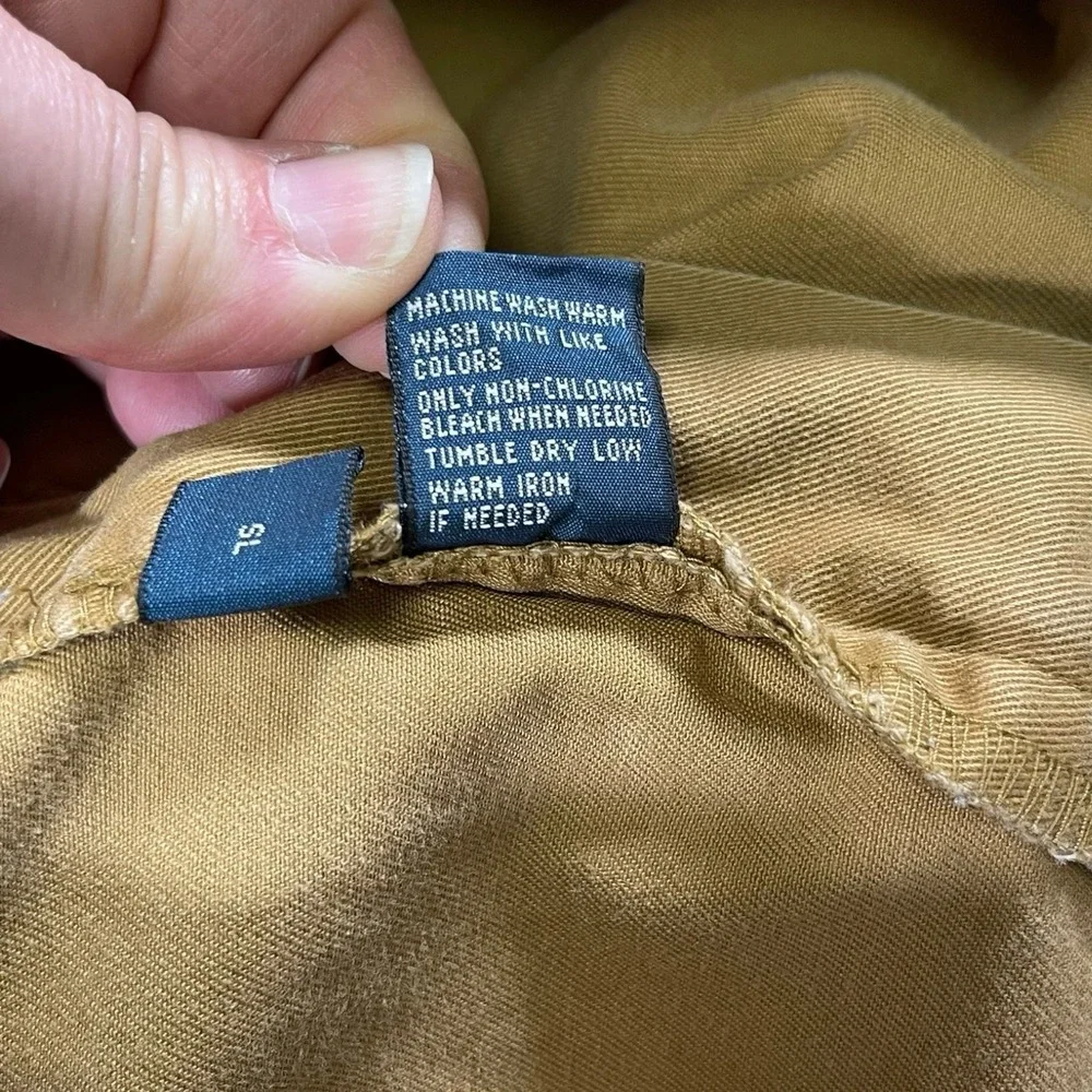 Polo Ralph‎ Lauren 40/32 Tan Hammond Pant Pleated Cuffed Chino Preppy Old Money